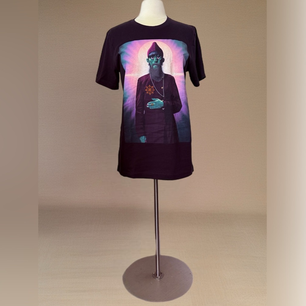 Gorillaz Men's Murdoc The Great Leader Rasputin Black Cotton T-
Shirt SZ M